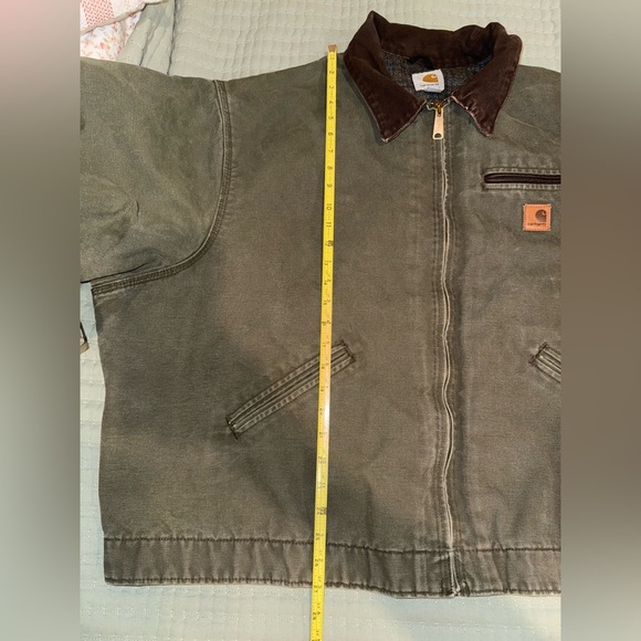 Carhartt J97-ARG Detroit blanket Lined Work Jacket. Size 4X. VGUC. - Picture 12 of 15